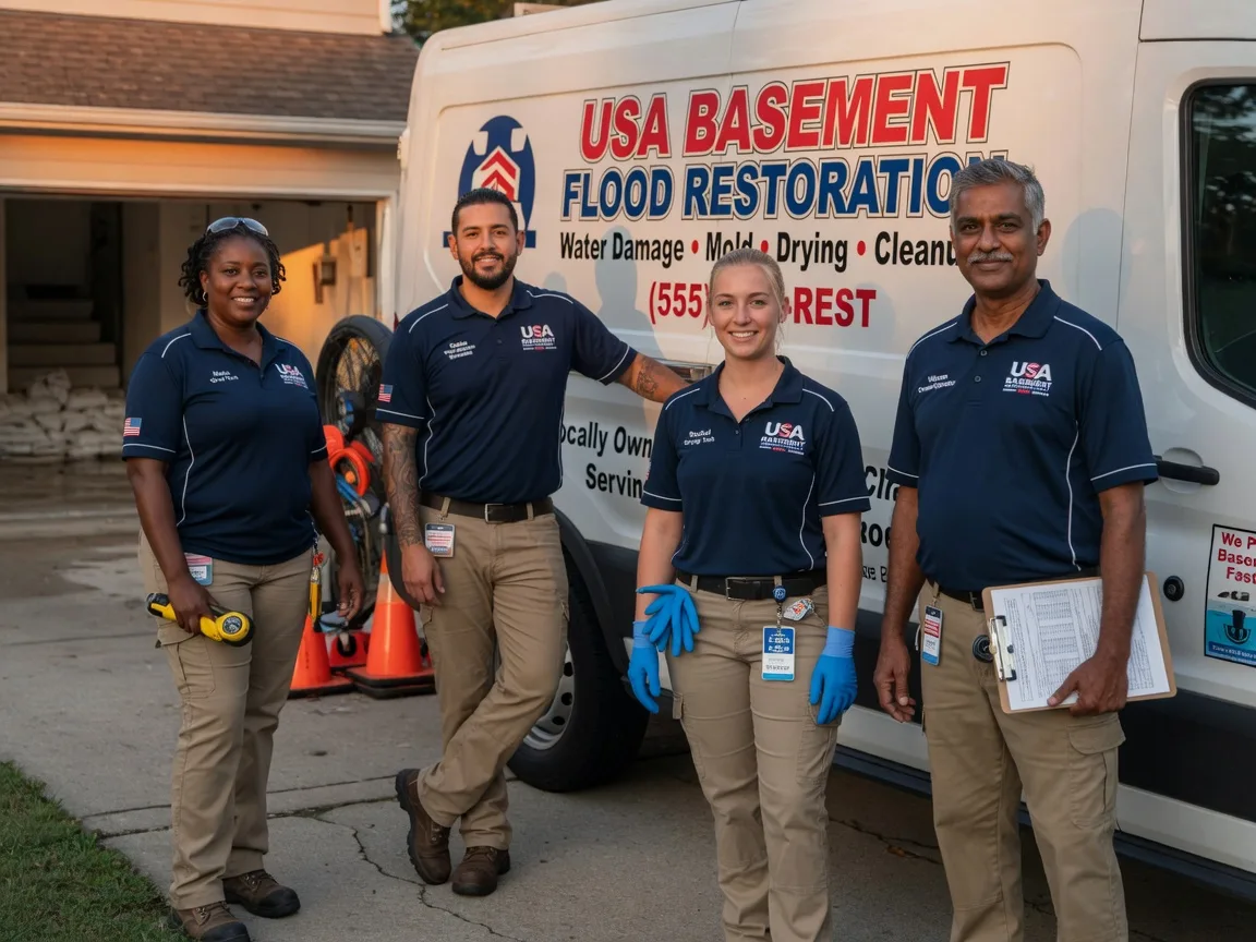 Basement Flood Cleanup company in Ellendale, MN