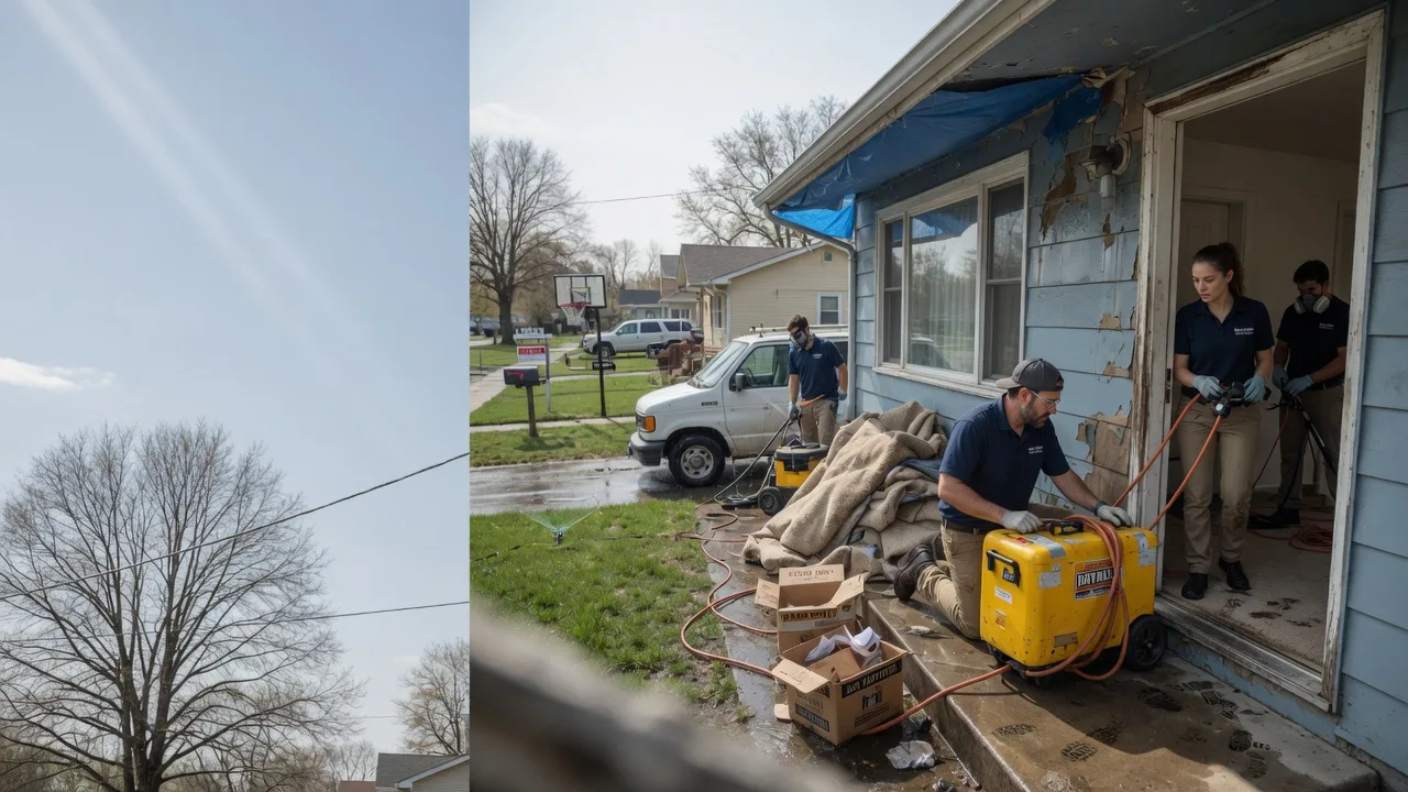 Basement Flood Cleanup in Ellendale, MN near me
